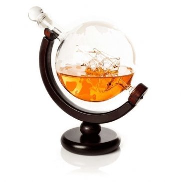 Whiskeykaraffel Globe, 0,85 liter