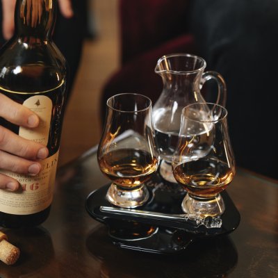 Glencairn Whisky Set Flight Tray Premium